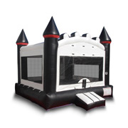 inflatable bouncy castle with water slide